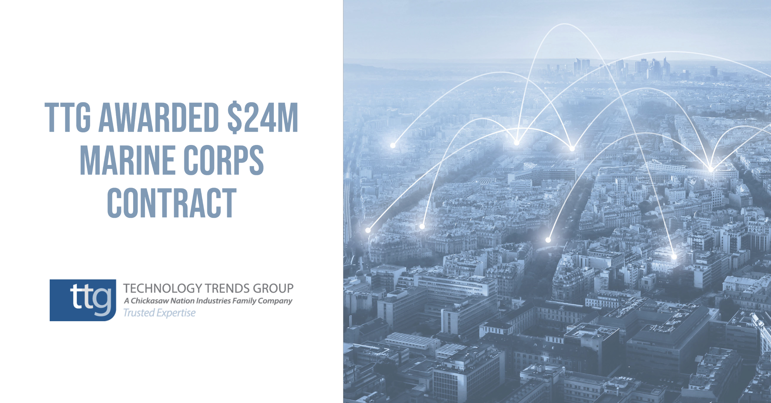 TTG Awarded 24M Marine Corps Contract Chickasaw Nation Industries